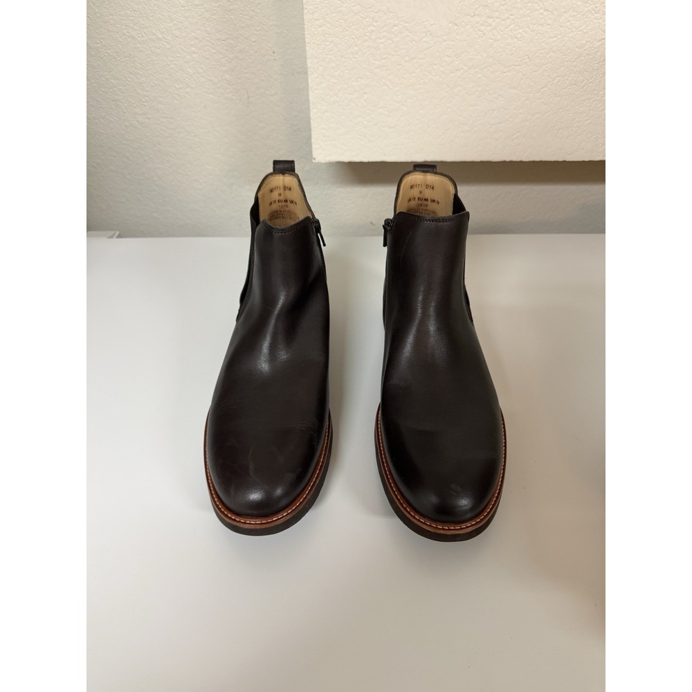Samuel Hubbard Hubbard Up North Chelsea Boots Men's Size 12 M Brown Leather Zip